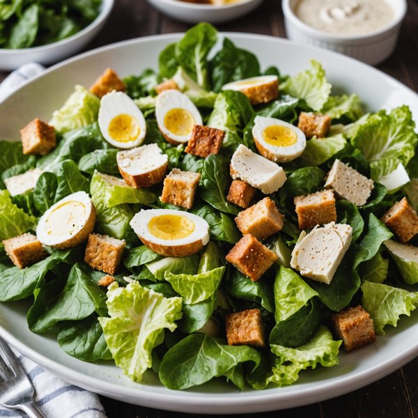 Quelles astuces pour réussir une salade César avec une sauce maison onctueuse?