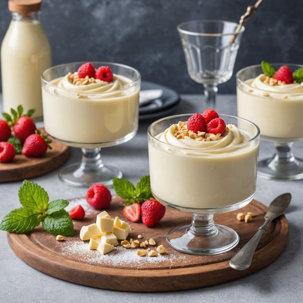 Comment préparer une mousse au chocolat blanc légère?